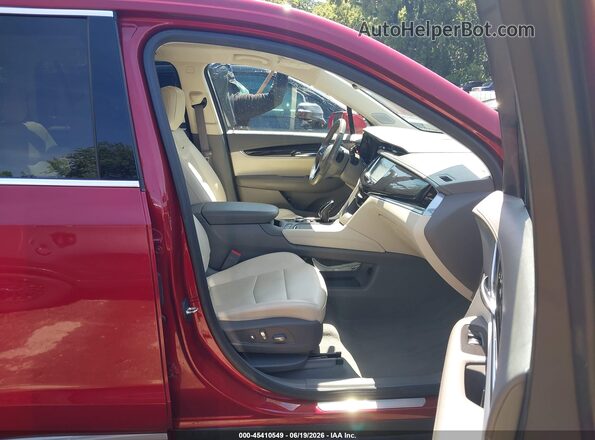 1GYKPCRS8LZ124716 2020 CADILLAC XT6 Red Սալոնի դիմացի տեսք