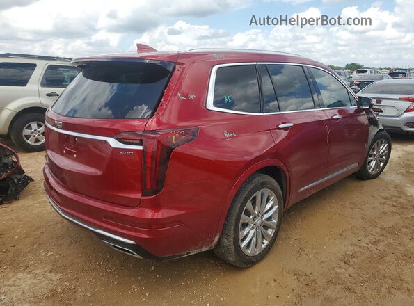 1GYKPCRS8RZ734124 2024 CADILLAC XT6 Maroon Հետևի աջ