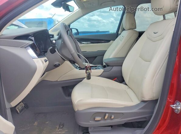 1GYKPCRS8RZ734124 2024 CADILLAC XT6 Maroon Սալոնի դիմացի տեսք