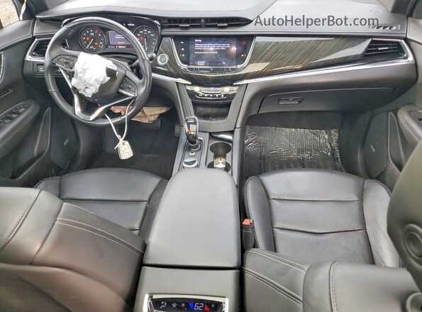 1GYKPCRS9LZ101560 2020 CADILLAC XT6 White Dashboard view