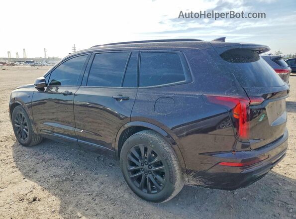 1GYKPCRS9MZ197787 2021 CADILLAC XT6 Purple Tył lewy