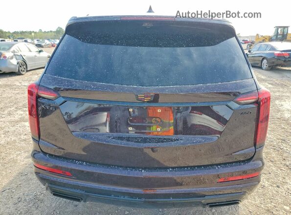 1GYKPCRS9MZ197787 2021 CADILLAC XT6 Purple Widok z tyłu