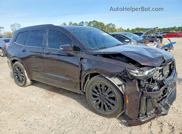1GYKPCRS9MZ197787 2021 CADILLAC XT6 Purple Przód prawy