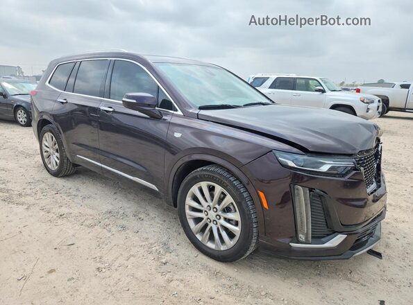 1GYKPCRSXMZ190802 2021 CADILLAC XT6 Бордовый 