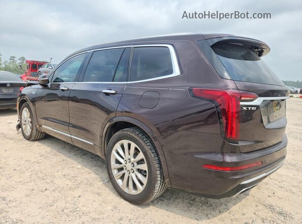1GYKPCRSXMZ190802 2021 CADILLAC XT6 Бордовый 