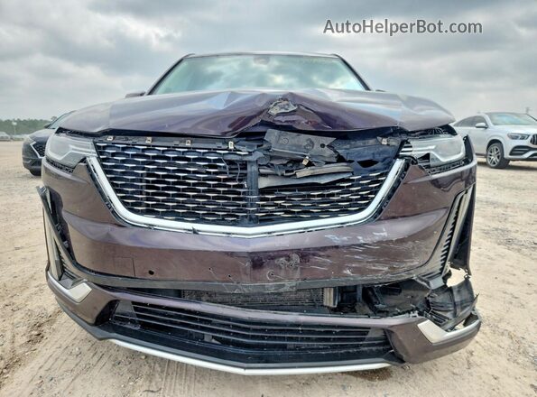 1GYKPCRSXMZ190802 2021 CADILLAC XT6 Бордовый 