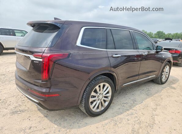 1GYKPCRSXMZ190802 2021 CADILLAC XT6 Бордовый 
