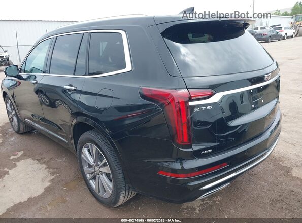 1GYKPDRS2LZ187252 2020 CADILLAC XT6 Black Задня ліва чверть