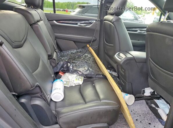 1GYKPDRS2LZ220685 2020 CADILLAC XT6 Silver Widok wnętrza z tyłu