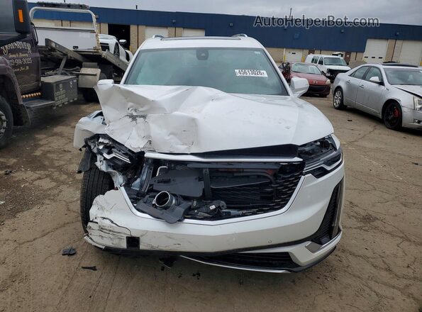1GYKPDRS4SZ158205 2025 CADILLAC XT6 White Vista frontal