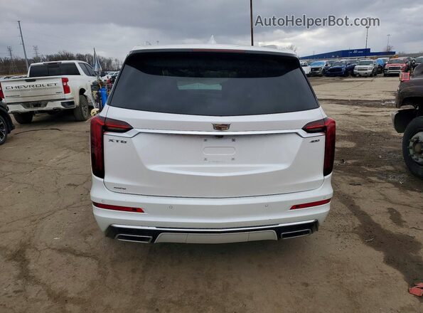 1GYKPDRS4SZ158205 2025 CADILLAC XT6 White Vista trasera
