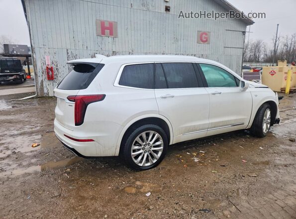 1GYKPDRS5LZ236850 2020 CADILLAC XT6 Белый Задняя правая четверть
