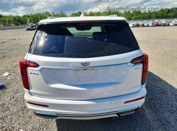 1GYKPDRS5PZ211646 2023 CADILLAC XT6 White Вид ззаду