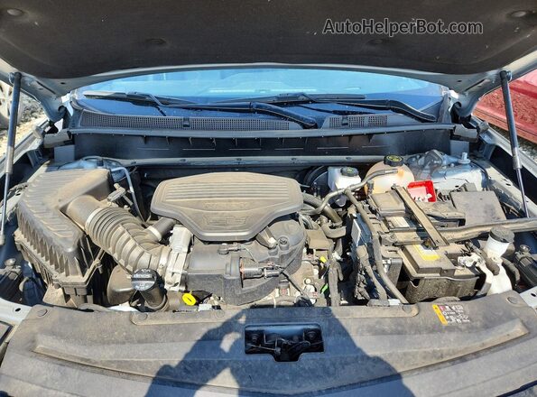 1GYKPDRS6PZ185719 2023 CADILLAC XT6 Silver Vista del compartimento del motor