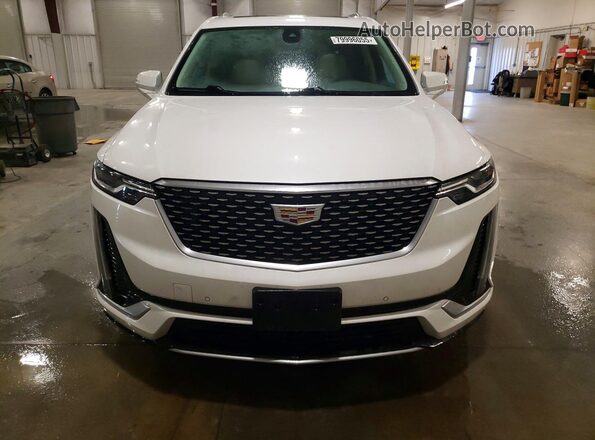 1GYKPDRS7MZ190410 2021 CADILLAC XT6 Белый Вид спереди