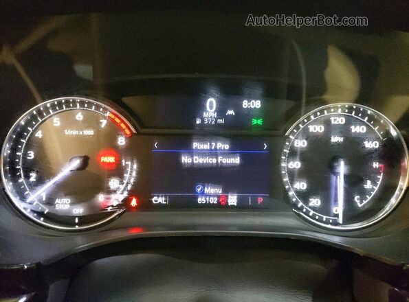1GYKPDRS7MZ190410 2021 CADILLAC XT6 Белый Вид щитка приборов