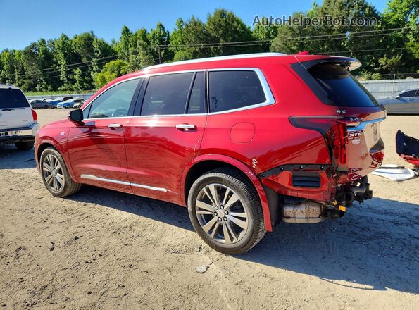 1GYKPDRS7MZ232347 2021 CADILLAC XT6 Red უკანა მარცხენა