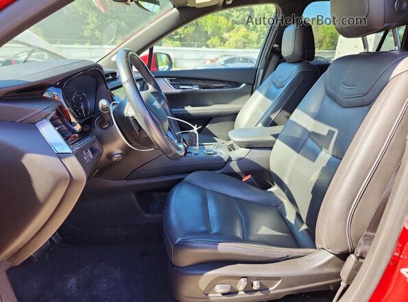 1GYKPDRS7MZ232347 2021 CADILLAC XT6 Red წინა სალონის ხედი