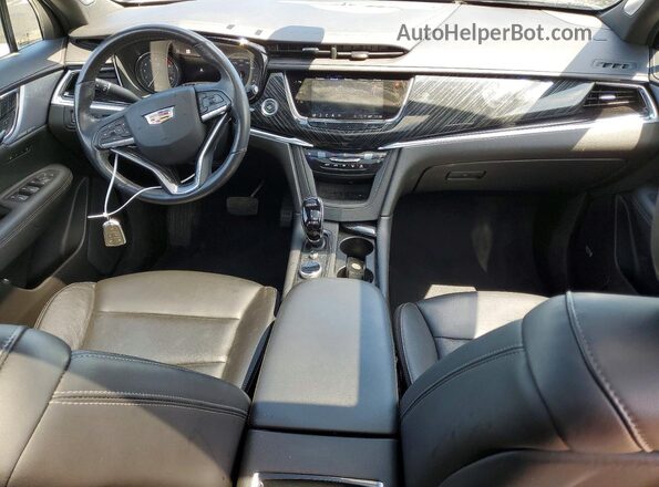 1GYKPDRS7PZ173059 2023 CADILLAC XT6 White Вид панелі приладів