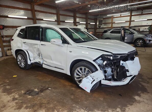 1GYKPDRS7PZ212555 2023 CADILLAC XT6 White Передня права чверть