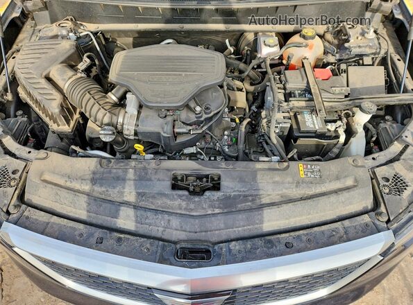 1GYKPDRS8MZ193395 2021 CADILLAC XT6 Синий Вид задней части салона