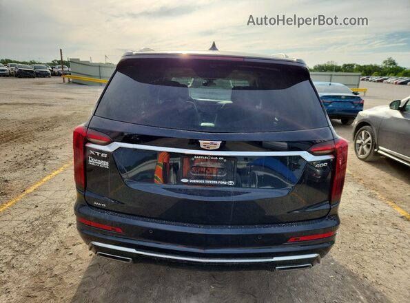1GYKPDRS8MZ193395 2021 CADILLAC XT6 Синий Вид сзади