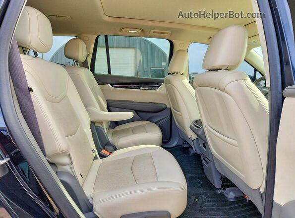 1GYKPDRS8MZ193395 2021 CADILLAC XT6 Синий Вид задних сидений