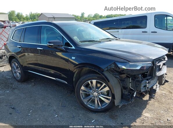 1GYKPDRS8SZ140077 2025 CADILLAC XT6 Черный Панорамный вид салона 360°