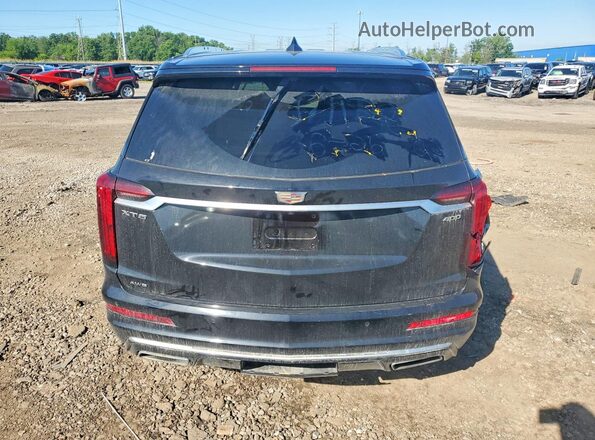 1GYKPDRS9LZ145239 2020 CADILLAC XT6 Black Հետևի տեսք
