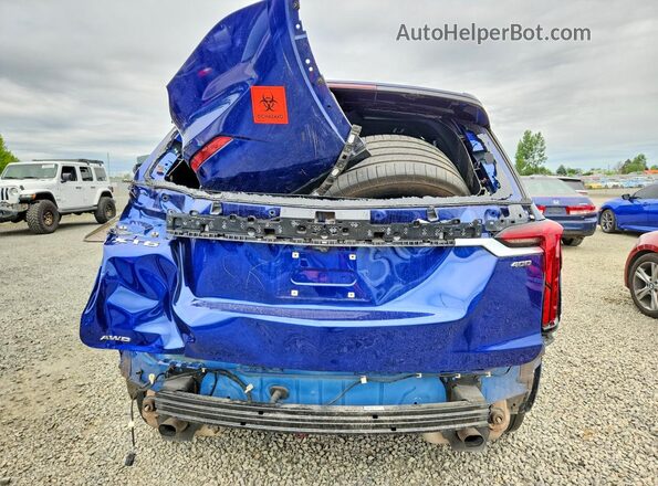 1GYKPDRS9SZ119433 2025 CADILLAC XT6 Blue Vista trasera