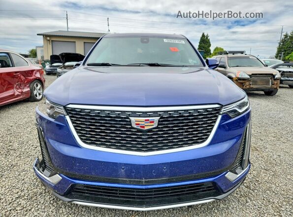 1GYKPDRS9SZ119433 2025 CADILLAC XT6 Blue Vista frontal