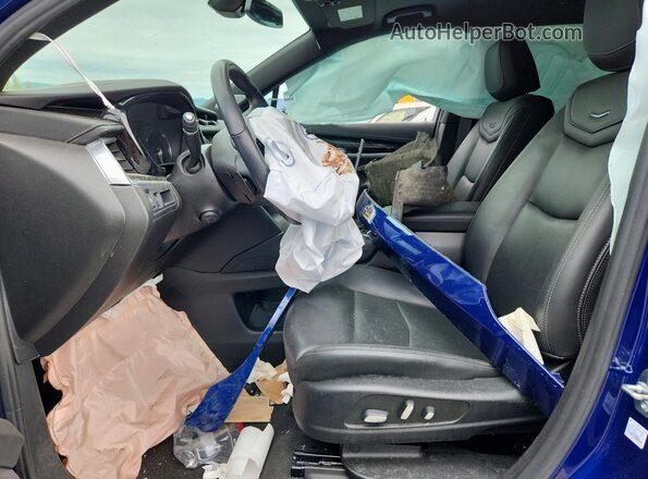 1GYKPDRS9SZ119433 2025 CADILLAC XT6 Blue Vista interior delantera