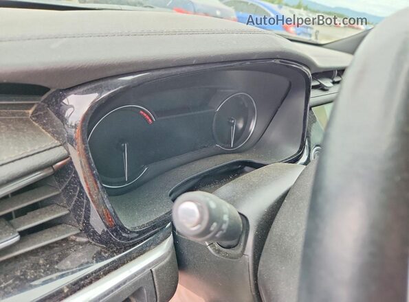 1GYKPDRS9SZ119433 2025 CADILLAC XT6 Blue Vista del cuadro de instrumentos