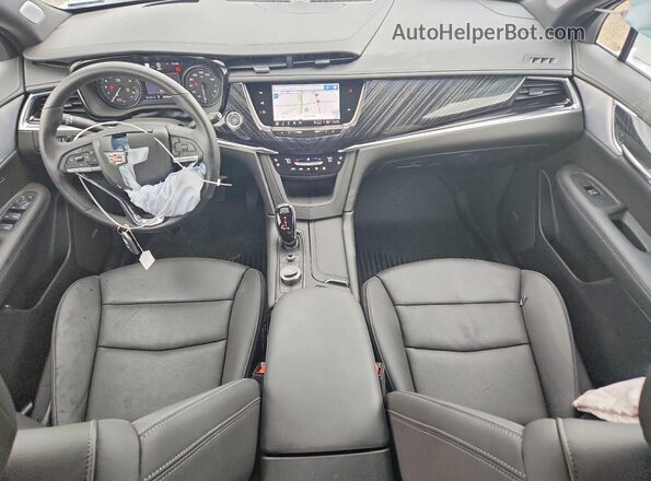 1GYKPDRS9SZ142971 2025 CADILLAC XT6 White Вид панелі приладів