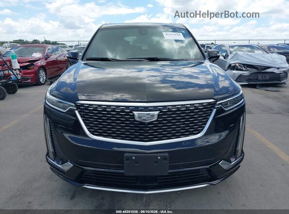 1GYKPERS8RZ736130 2024 CADILLAC XT6 Black Widok wnętrza z tyłu