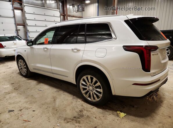 1GYKPFRS8RZ734450 2024 CADILLAC XT6 White უკანა მარცხენა