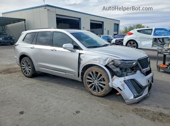 1GYKPHRS3LZ109523 2020 CADILLAC XT6 Silver Przód prawy