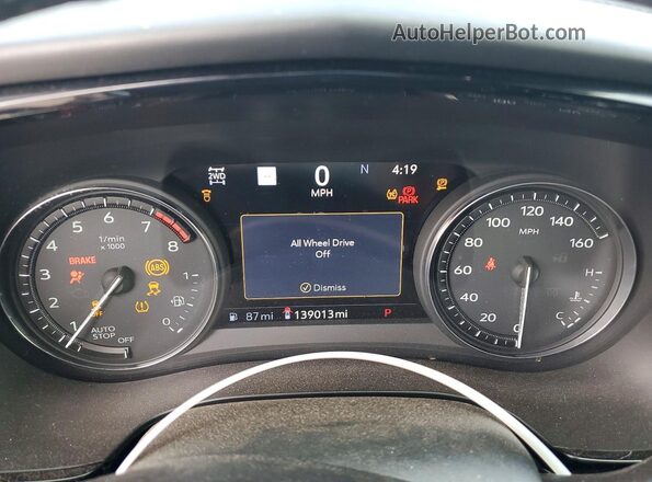 1GYKPHRS3LZ109523 2020 CADILLAC XT6 Silver Widok zestawu wskaźników