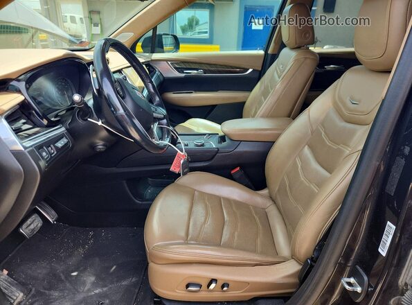 1GYKPHRS6LZ115669 2020 CADILLAC XT6 Black Вид салону спереду