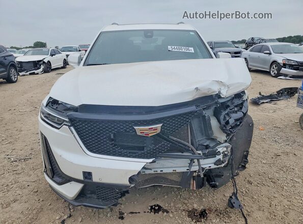 1GYKPHRS9PZ129779 2023 CADILLAC XT6 White Widok z przodu