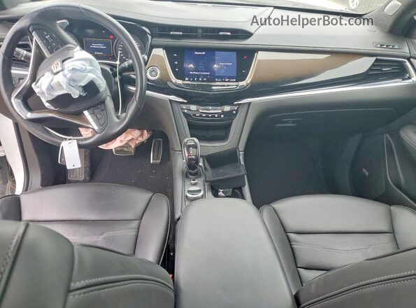 1GYKPHRS9PZ129779 2023 CADILLAC XT6 White Widok deski rozdzielczej