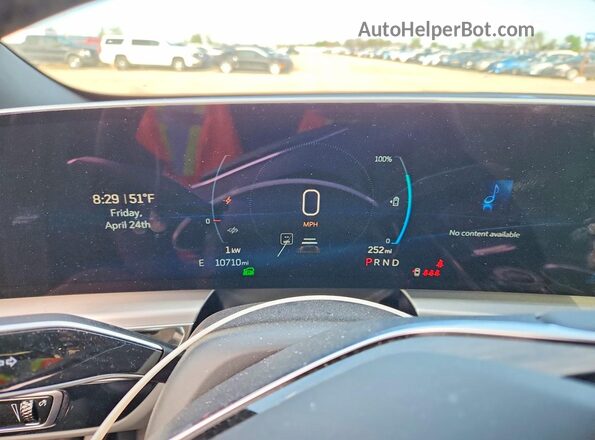 1GYKPPRK3RZ137034 2024 CADILLAC OTHER Gray ხელსაწყოთა პანელის ხედი