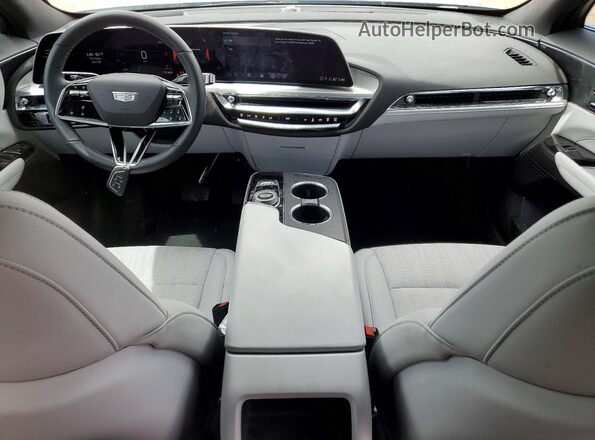 1GYKPPRK9RZ141203 2024 CADILLAC OTHER Blue Dashboard view