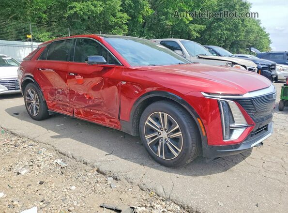 1GYKPRRK8SZ301346 2025 CADILLAC OTHER Red Front right