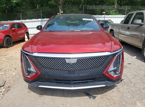 1GYKPRRK8SZ301346 2025 CADILLAC OTHER Red Front view