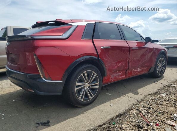 1GYKPRRK8SZ301346 2025 CADILLAC OTHER Red Rear right