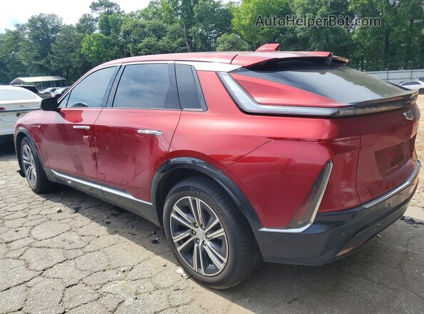 1GYKPRRK8SZ301346 2025 CADILLAC OTHER Red Rear left