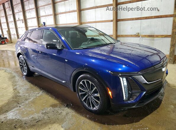 1GYKPURL4SZ318401 2025 CADILLAC OTHER Blue Front right