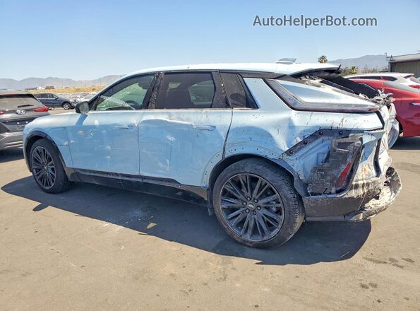 1GYKPURL6SZ301910 2025 CADILLAC OTHER Blue Rear left