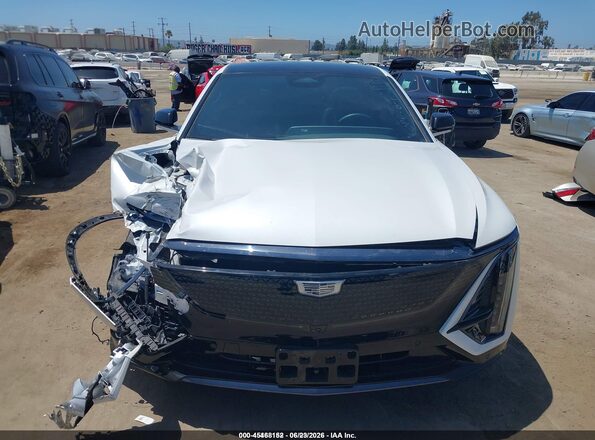 1GYKPURL9SZ301836 2025 CADILLAC OTHER Белый Вид щитка приборов